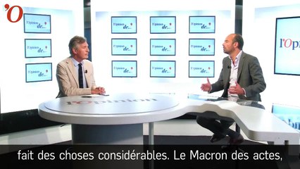Quand Édouard Philippe critiquait l’ambiguïté de Macron sur le plateau de l’Opinion