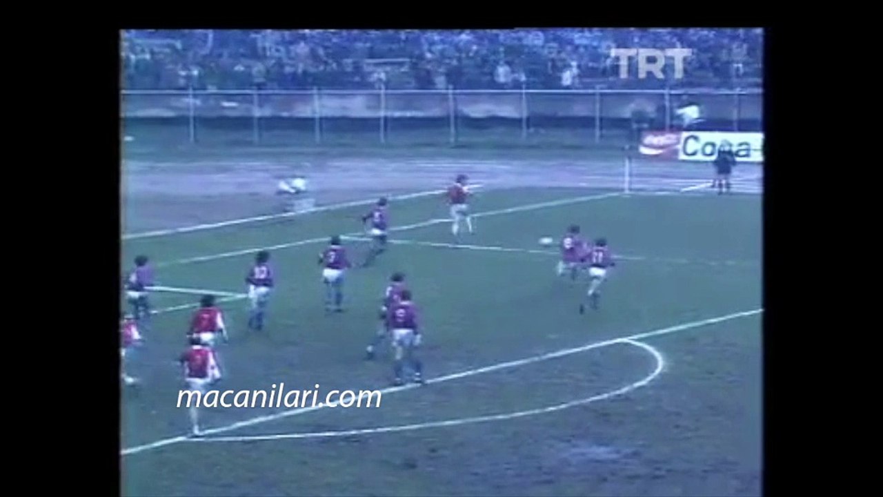 02.03.1986 - 1985-1986 Turkish 1st League Match...