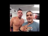 UFC P4P King Nate Diaz With Ricky Fuenz - esnews boxing
