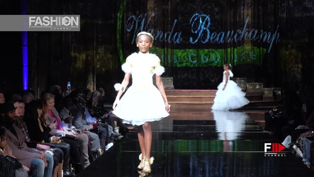 WHANDA BEAUCHAMP New York Fashion Week Art Hearts Fall Winter 2017-18 - Fashion Channel