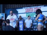 Mikey Garcia Comes in Under WEIGHT AND check out heated FACEOFF