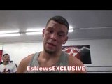 UFC P4P King Nate Diaz Full Interview on conor mcgregor 2 fight boxing and much more - esnews boxing