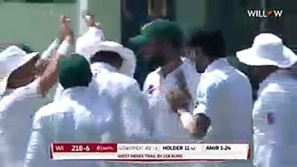 Mohammad Aamir Took The Wicket In His First Over