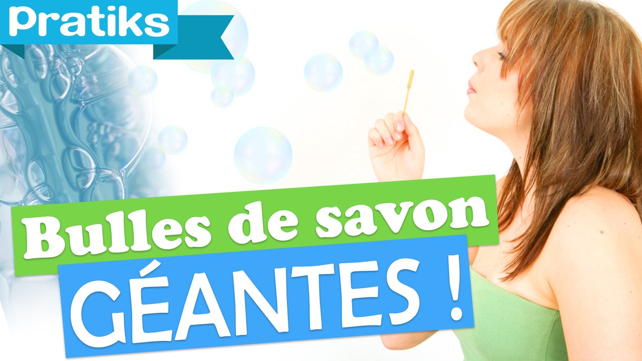 DIY : faire vous-même des bulles de savon
