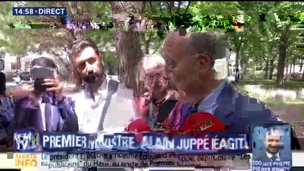 Édouard Philippe nommé Premier ministre: "Il a toutes les qualités pour assumer la fonction", dit Juppé