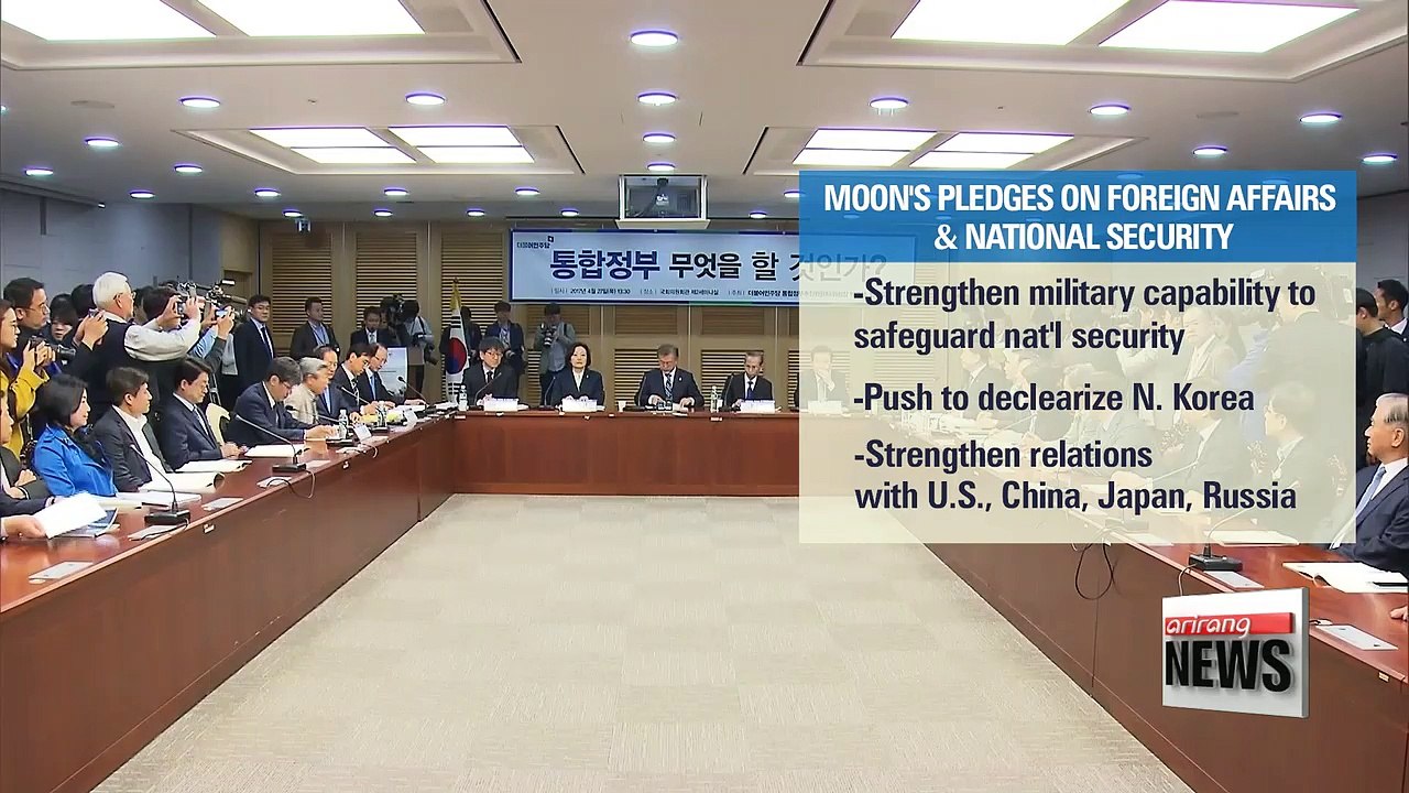 Moon Jae-in's key foreign policy agenda