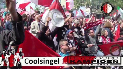 La fête du titre de Feyenoord dans les rues de Rotterdam