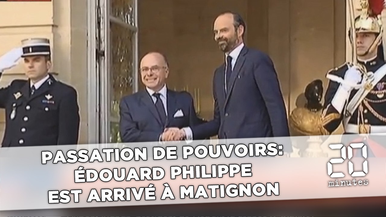 Passation de pouvoirs: Edouard Philippe est arrivé à Matignon
