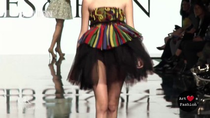 CHARLES & RON Los Angeles Art Hearts Fashion Spring Summer 2017 Fashion Channel