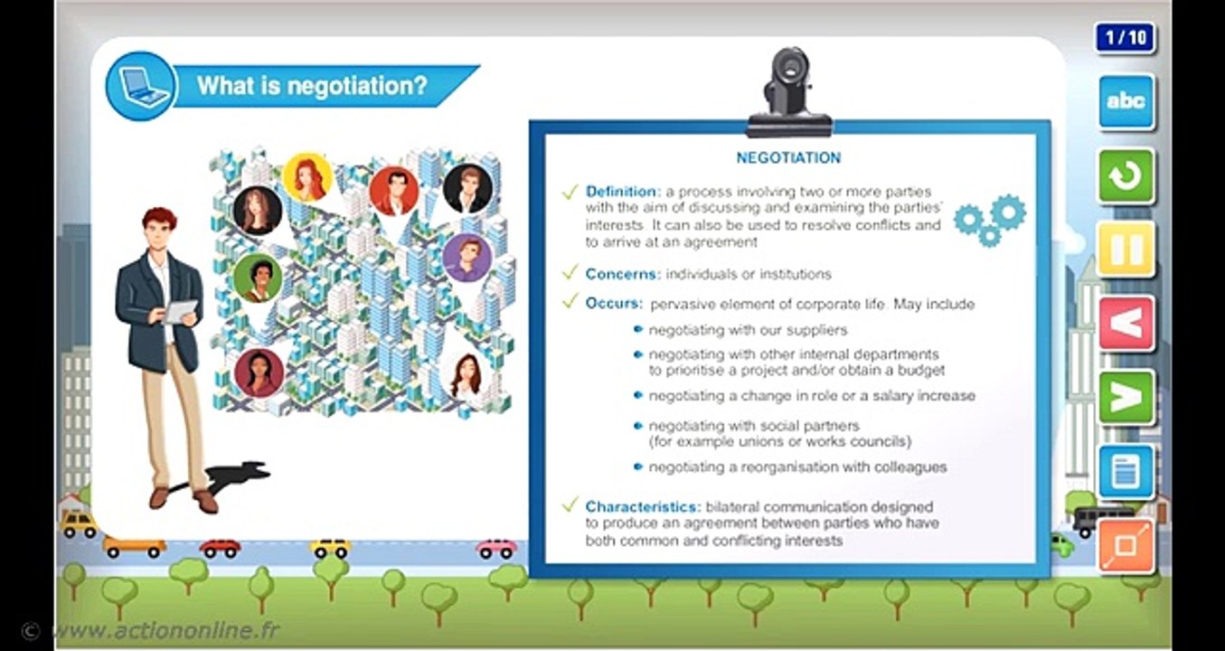 P20EN: The Art of Negotiation - M201: Preparing effectively for your negotiation