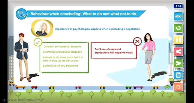 P20EN: The Art of Negotiation - M203: Knowing how to conclude negotiations