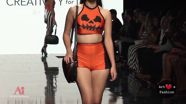 THE ART INSTITUTES Los Angeles Art Hearts Fashion part 4 Spring Summer 2017 Fashion Channel