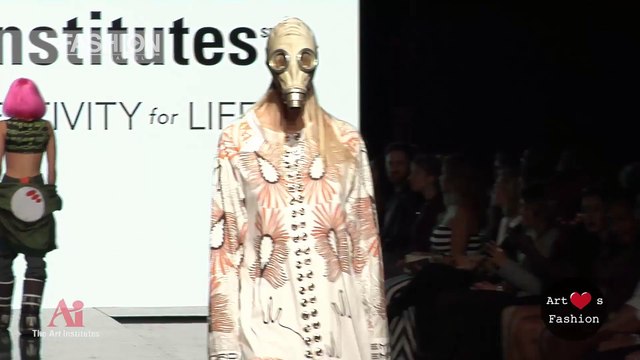 THE ART INSTITUTES Los Angeles Art Hearts Fashion part 14 Spring Summer 2017 Fashion Channel