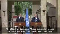 Aleppo evacuation means battle less cruel_UN[1]dsa