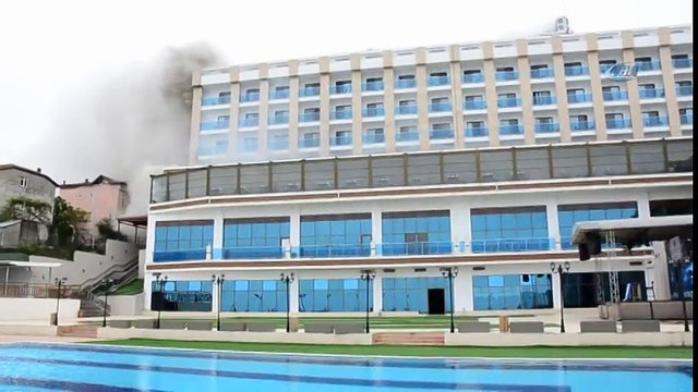 5 Yıldızlı Otelde Yangın Paniği