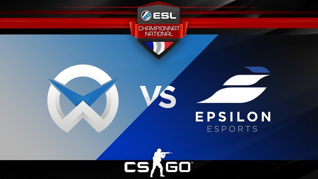 CS:GO - WySix vs Epsilon - Inferno - ESL Championnat National - Summer 2017 - Map 2