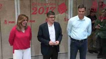 El PSOE celebra el debate a tres entre reproches y llamadas a la unidad