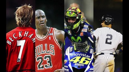 Numéros mythiques dans le sport