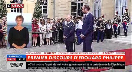 Le discours du nouveau Premier Ministre Français, M. Édouard Philippe