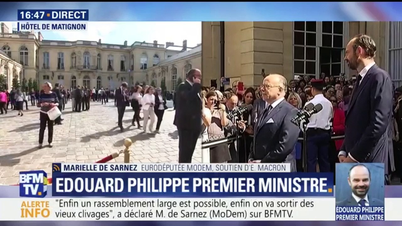 Édouard Philippe Premier ministre: "Pour le pays, c’est une bonne nouvelle", selon Marielle de Sarnez