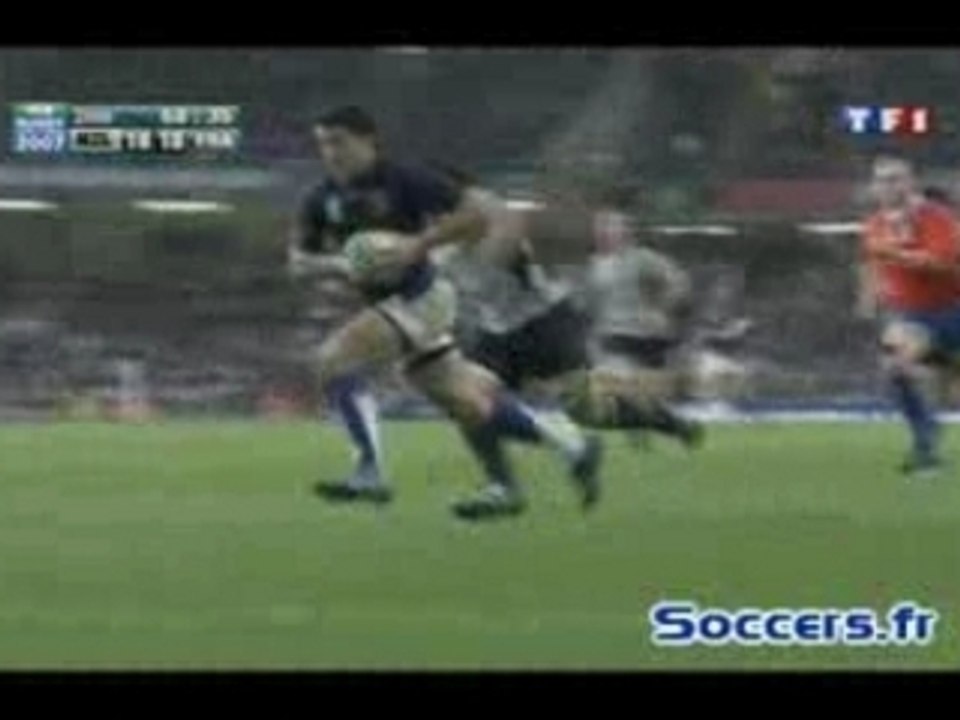 Essai jauzion 1/4 de Final France- NZ