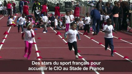 JO 2024: des stars du sport français pour accueillir le CIO