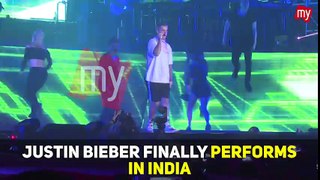 HIGHLIGHTS of JUSTIN BIEBER Concert in India _ Purpose World Tour