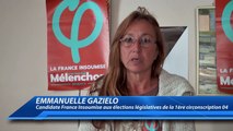 Alpes de Haute-Provence : Emmanuelle Gazielo candidate aux élections législatives la France Insoumise