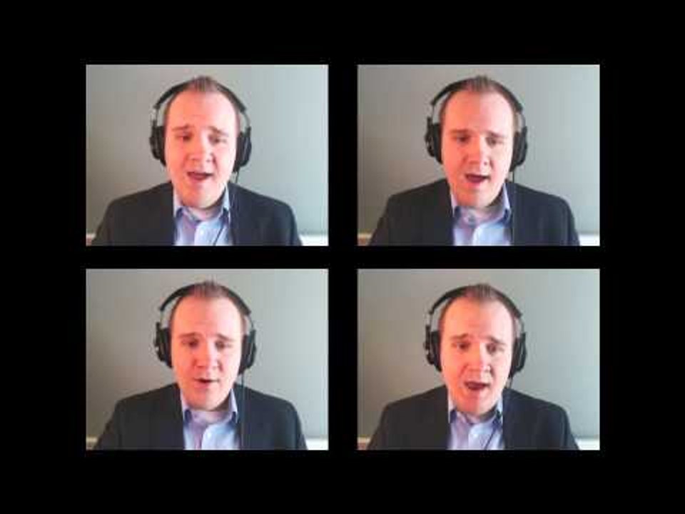 Singer Uses the Magic of Video to Sing Like a Choir