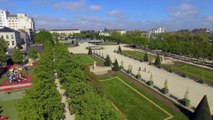 CENTRE VILLE D'ANGERS AU PRINTEMPS, VU PAR DRONE