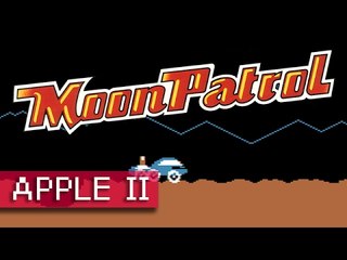Moon Patrol - Apple II (1080p 60fps)