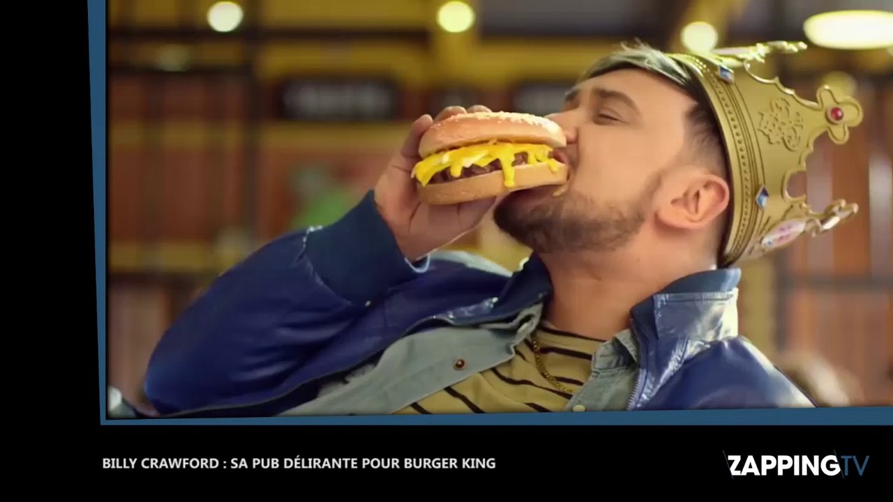 Billy Crawford a 35 ans : Sa pub délirante pour Burger King (Vidéo)