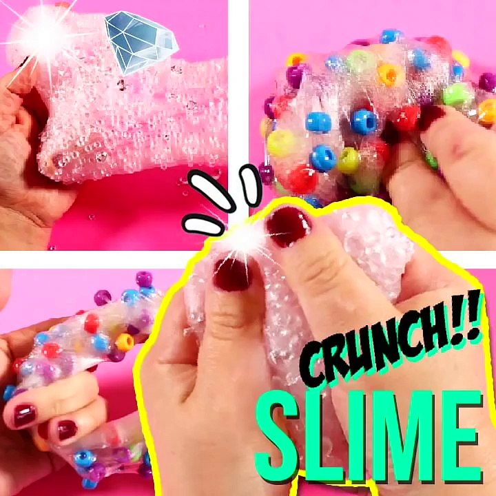 3 DIY Recipes Crunchy SLIME _ 3 Recetas SLIME Crujiente ✓ Top Tips & Tricks  en 1 minuto - video Dailymotion