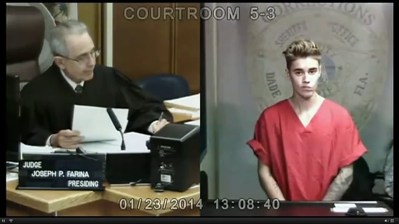 Justin Bieber Court VIDEO _ Justin Bieber Arrested DUI & Drag Racing Reaction