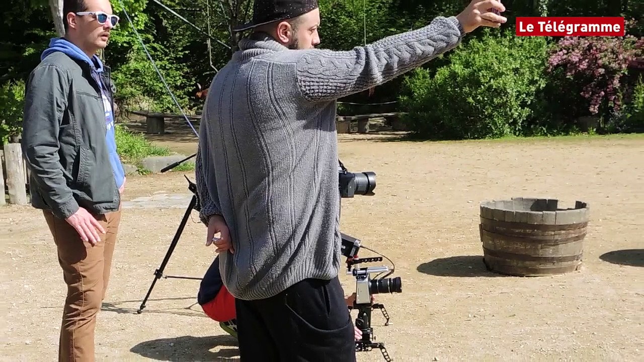Pleumeur-Bodou (22). Le clip d'une comédie musicale en tournage au Village gaulois