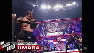 High-flying big men: WWE Top 10