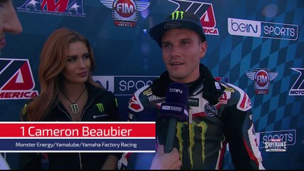 Cameron Beaubier Sunday VIR Superbike Race 2 Podium