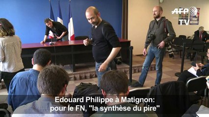 Philippe à Matignon : pour le FN, "la synthèse du pire"
