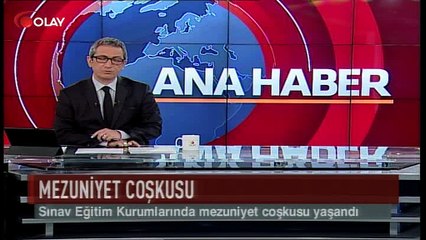 Mezuniyet coşkusu (Haber 15 05 2017)
