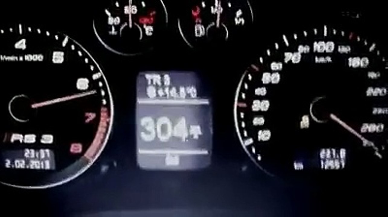 Audi RS3 363 km/h autoroute est-ouest en ALGER Algérie