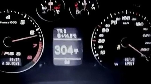 Audi RS3 363 km/h autoroute est-ouest en ALGER Algérie