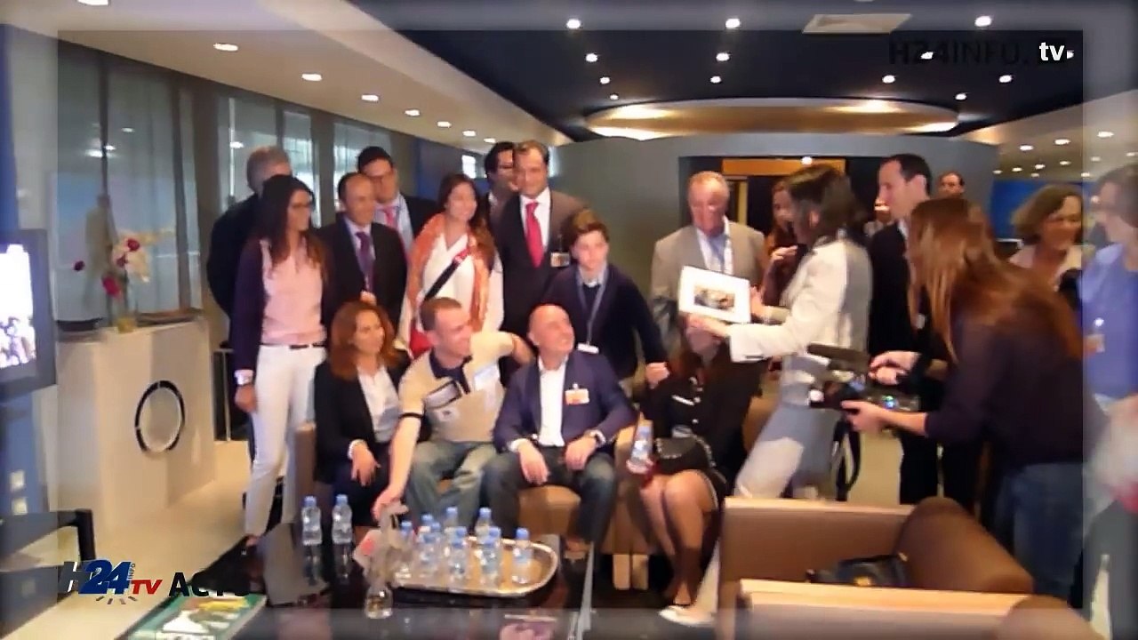 Maroc Everst - H24info couvre l'arrivée de Nacer à l'Aéroport de Casablanca Mohammed V