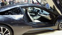 BMW i8 - Bugatti Veyron - Audi R8 Geneva motor show 2014asd