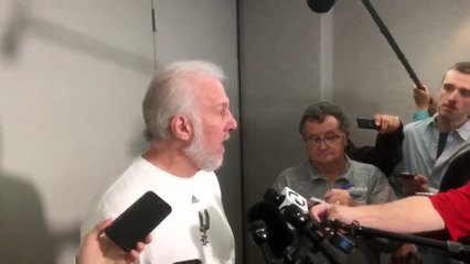 Kawhi Leonard - Gregg Popovich furieux contre Zaza Pachulia