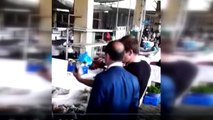 CHP'li Belediye Başkanına Yumruklu Saldırı Kamerada