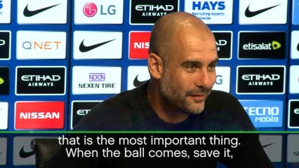 Guardiola wants a keeper to 'save the goals'