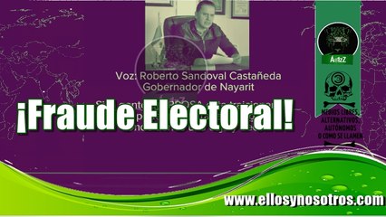 Nuevo audio de Roberto Sandoval operando el fraude electoral en Nayarit