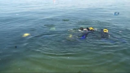 Suyun 42 Metre Altında Anneler Günü Mesajı