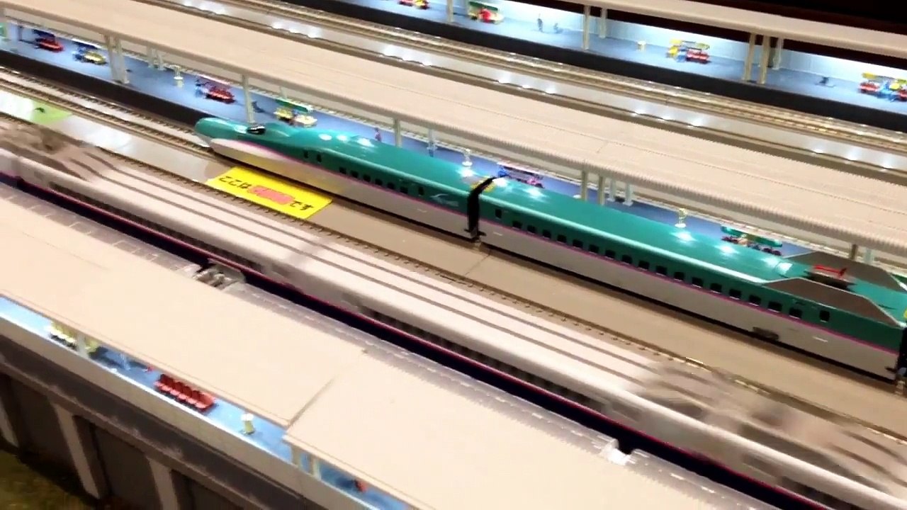 【Nゲージ】越谷で日本全国の新幹線を走らせてきた