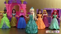 7 Poupées Princesses Disney Magiclip Vêtements Polly Pockets Séance d'essayage 2